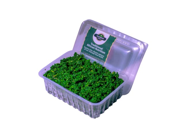 Blanched Terere (Amaranth Leaves) in Nairobi